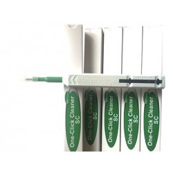 Limpiador tipo pluma de un solo click de 2.5mm para conectores tipo SC/ST y FC.