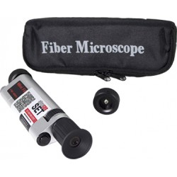 Microscopio para fibra óptica para inspección de férulas en conectores ST/SC/FC/LC/MU de 400X.
